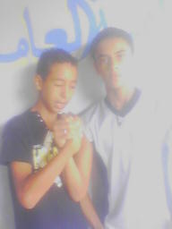 moi abdellah et mon ami rida